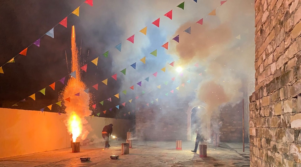Tradición de la Candelilla en Higueras 11 DIC