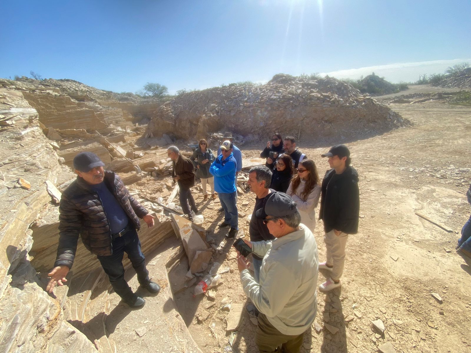 Explicación de como empezaron las canteras